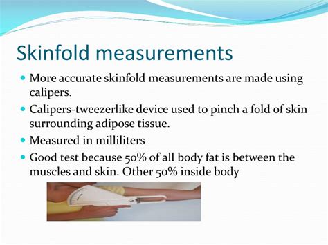 the most common site used for obtaining skinfold thickness measurements|skinfold thickness calculator.